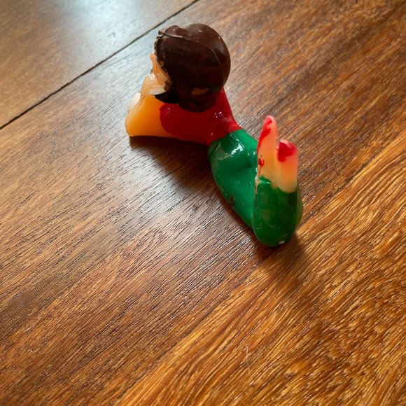 Vintage Teen Girl & Boy on Phone Hard Plastic Cake Toppers - Picture 7 of 7